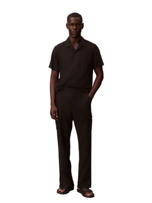 Calvin Klein Jeans Pantalone Cargo Uomo Mod. LV04RF611G UB1 Nero