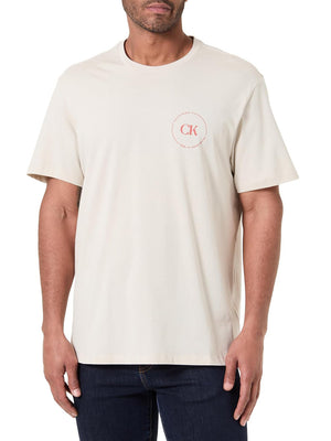 Calvin Klein Jeans T-shirt Uomo Mod. LV04RF801G 2JX Sand