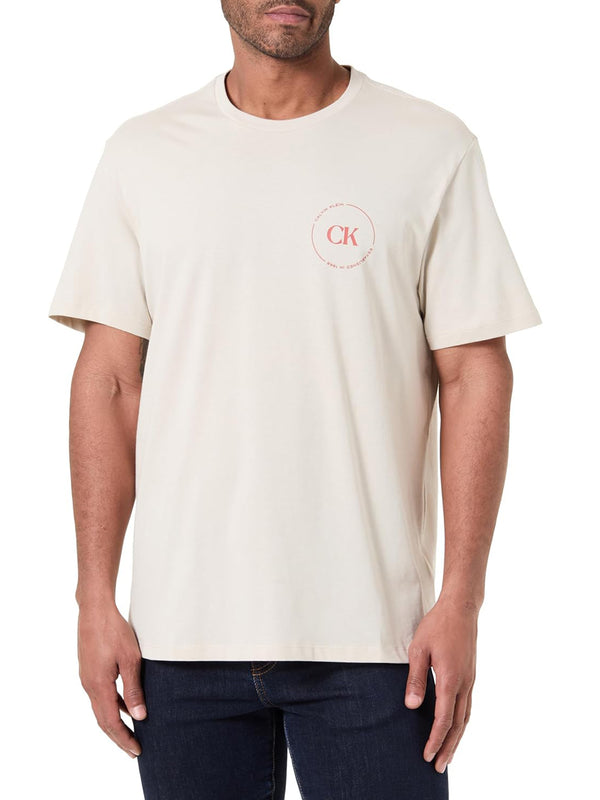 Calvin Klein Jeans T-shirt Uomo Mod. LV04RF801G 2JX Sand