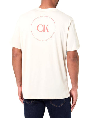 Calvin Klein Jeans T-shirt Uomo Mod. LV04RF801G 2JX Sand