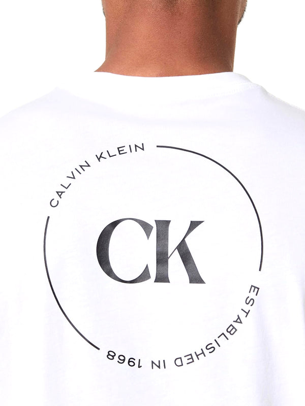 Calvin Klein Jeans T-shirt Uomo Mod. LV04RF801G YAF Bianco