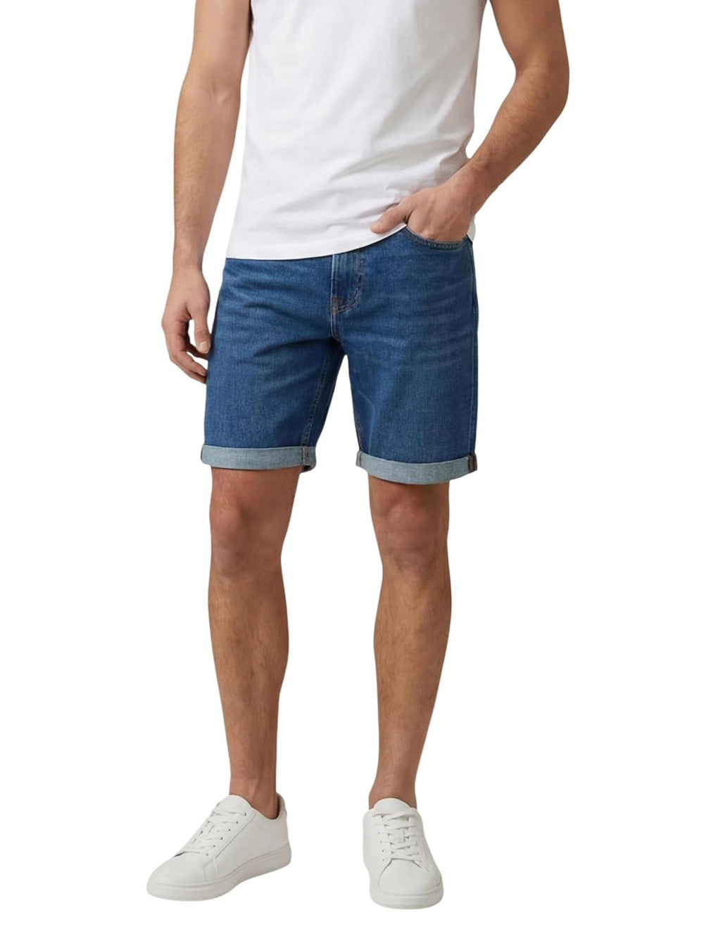 Calvin Klein Jeans Bermuda Jeans Uomo Mod. LV04RF922G ASA Denim