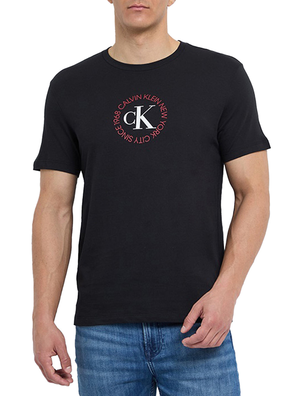 Calvin Klein Jeans T-shirt Uomo Mod. LV14RE816G UB1 Nero
