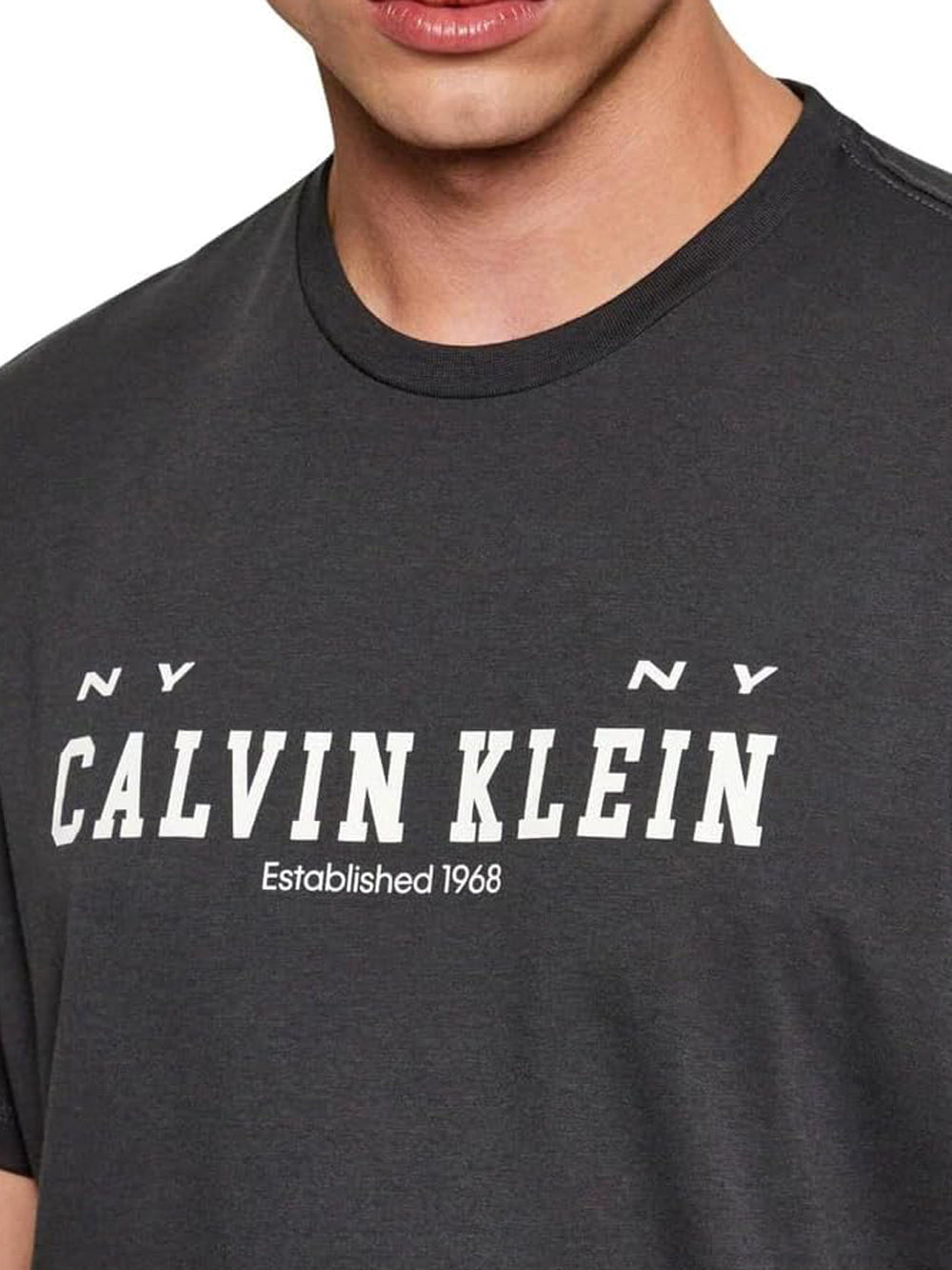Calvin Klein Jeans T-shirt Uomo Mod. LV14RE817G 8MN Nero