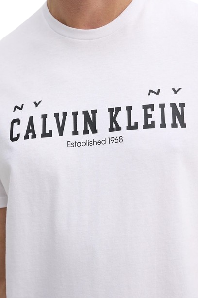 Calvin Klein Jeans T-shirt Uomo Mod. LV14RE817G YAA Bianco