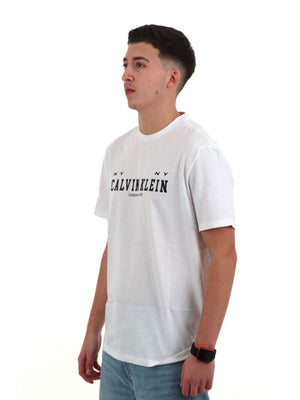 Calvin Klein Jeans T-shirt Uomo Mod. LV14RE817G YAA Bianco
