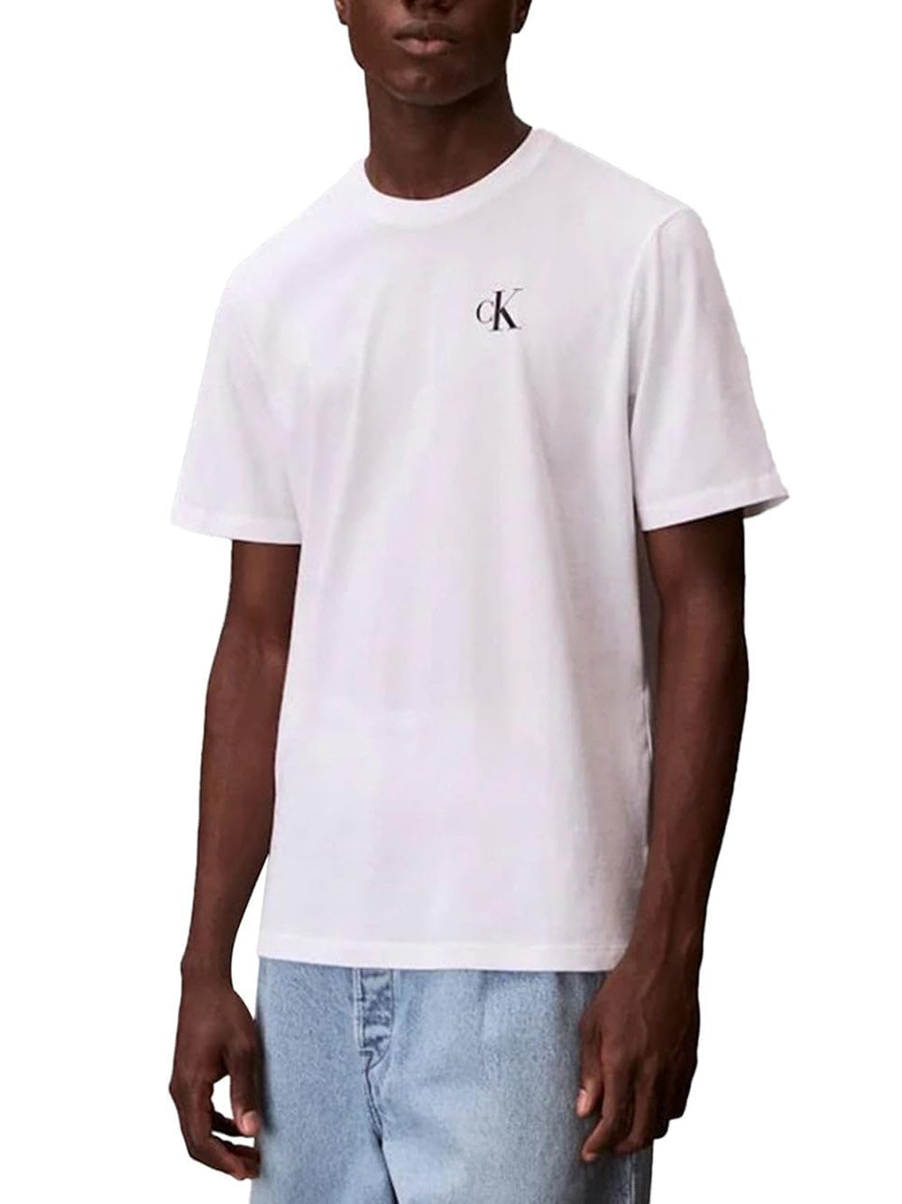 Calvin Klein Jeans T-shirt Uomo Mod. LV14RF852G YAF Bianco