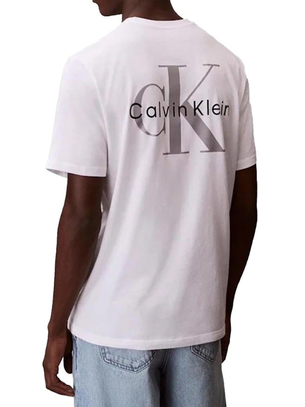 Calvin Klein Jeans T-shirt Uomo Mod. LV14RF852G YAF Bianco