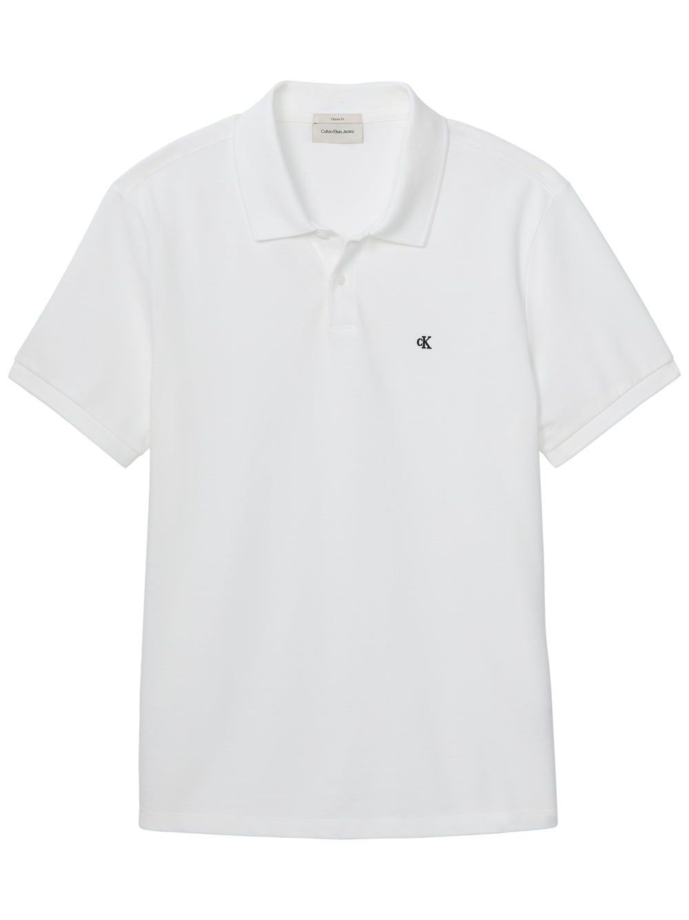 Calvin Klein Polo Uomo Mod. LV040EM269 YAF Bianco