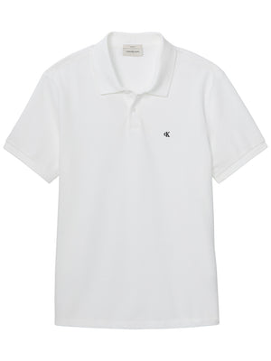 Calvin Klein Polo Uomo Mod. LV040EM269 YAF Bianco