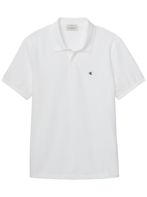Calvin Klein Polo Uomo Mod. LV040EM269 YAF Bianco