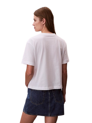 Calvin Klein T-shirt Uomo Mod. LV047F801G YAF Ecru