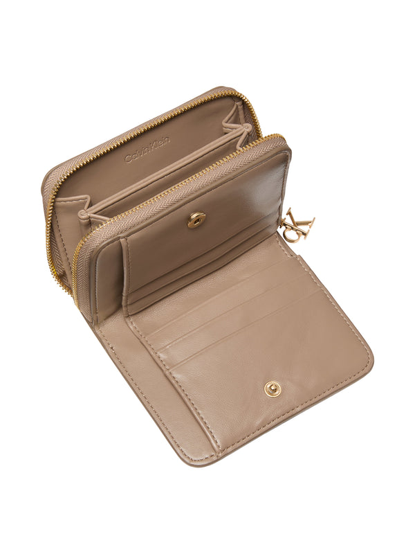 Calvin Klein Portafoglio Donna Mod. LV04F1075G VFU TAUPE