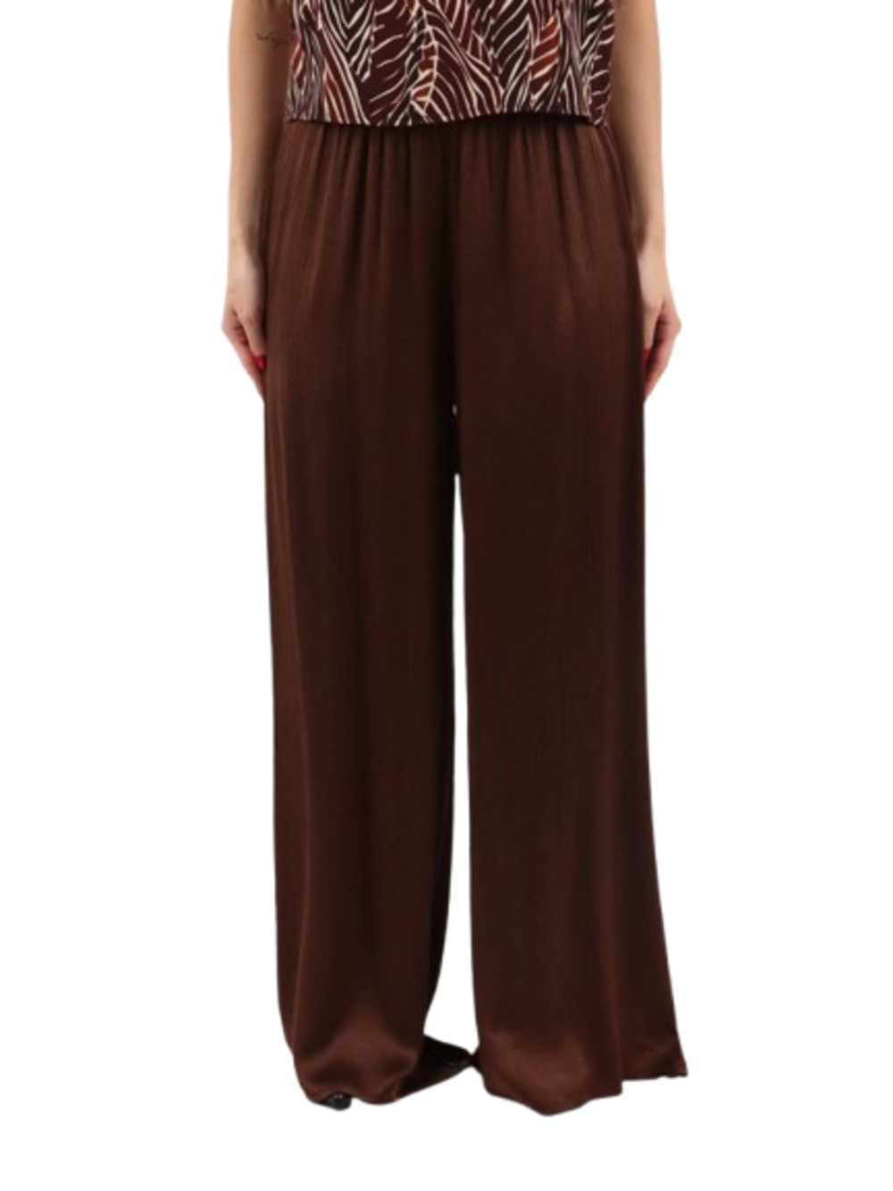 CHORAL Pantalone Donna Mod. 006VG WRASO GIANDUIA Marrone