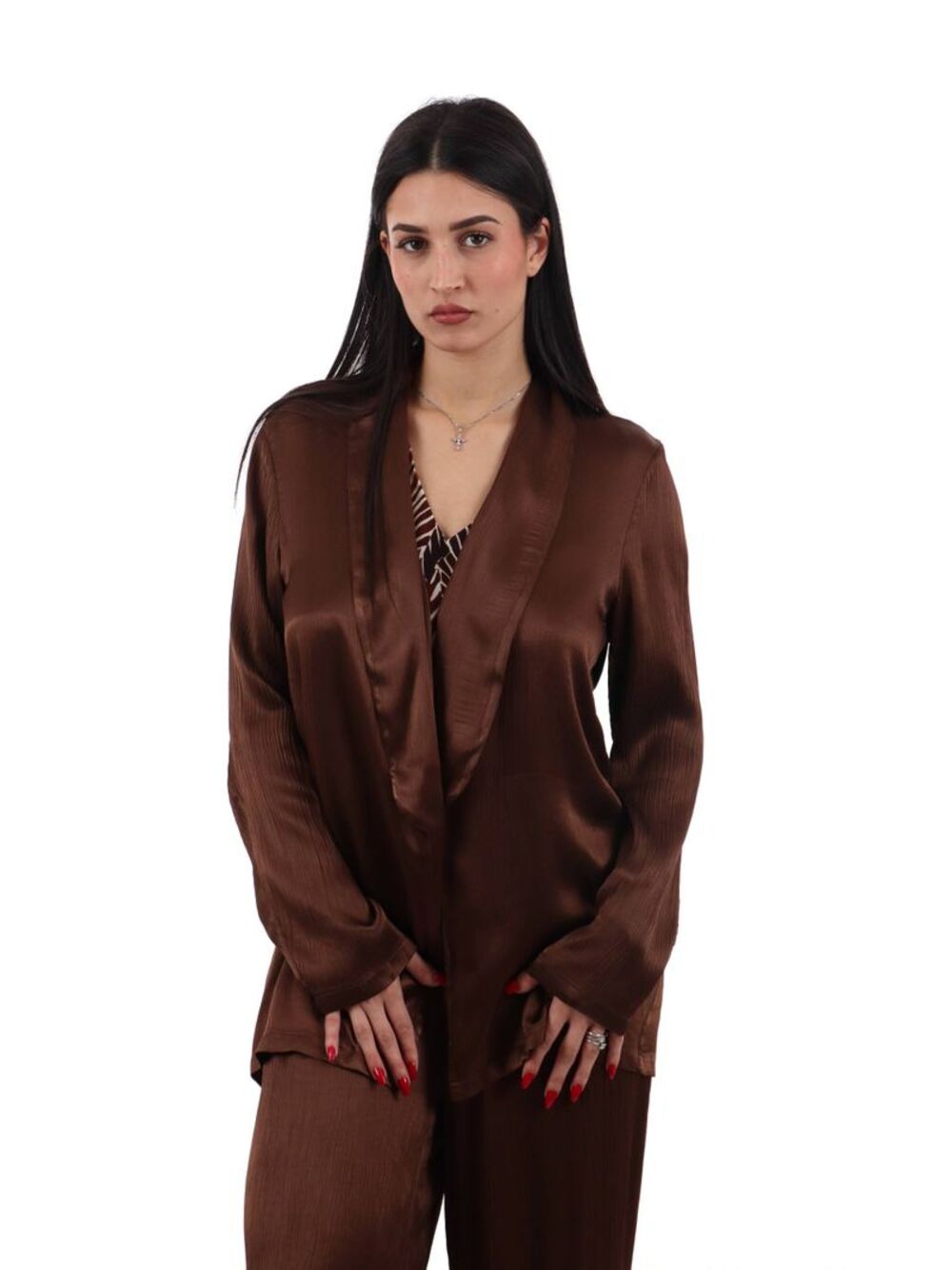 CHORAL Giacca Donna Mod. 7540VG WRASO GIANDUIA Marrone