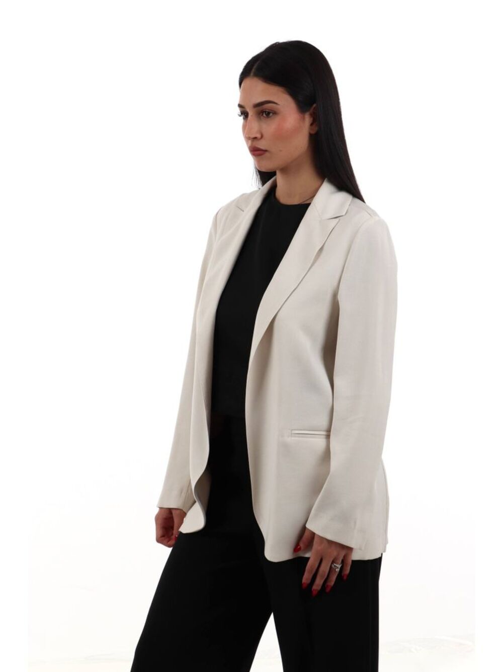 CHORAL Giacca Donna Mod. PE26234 AR PANNA Panna