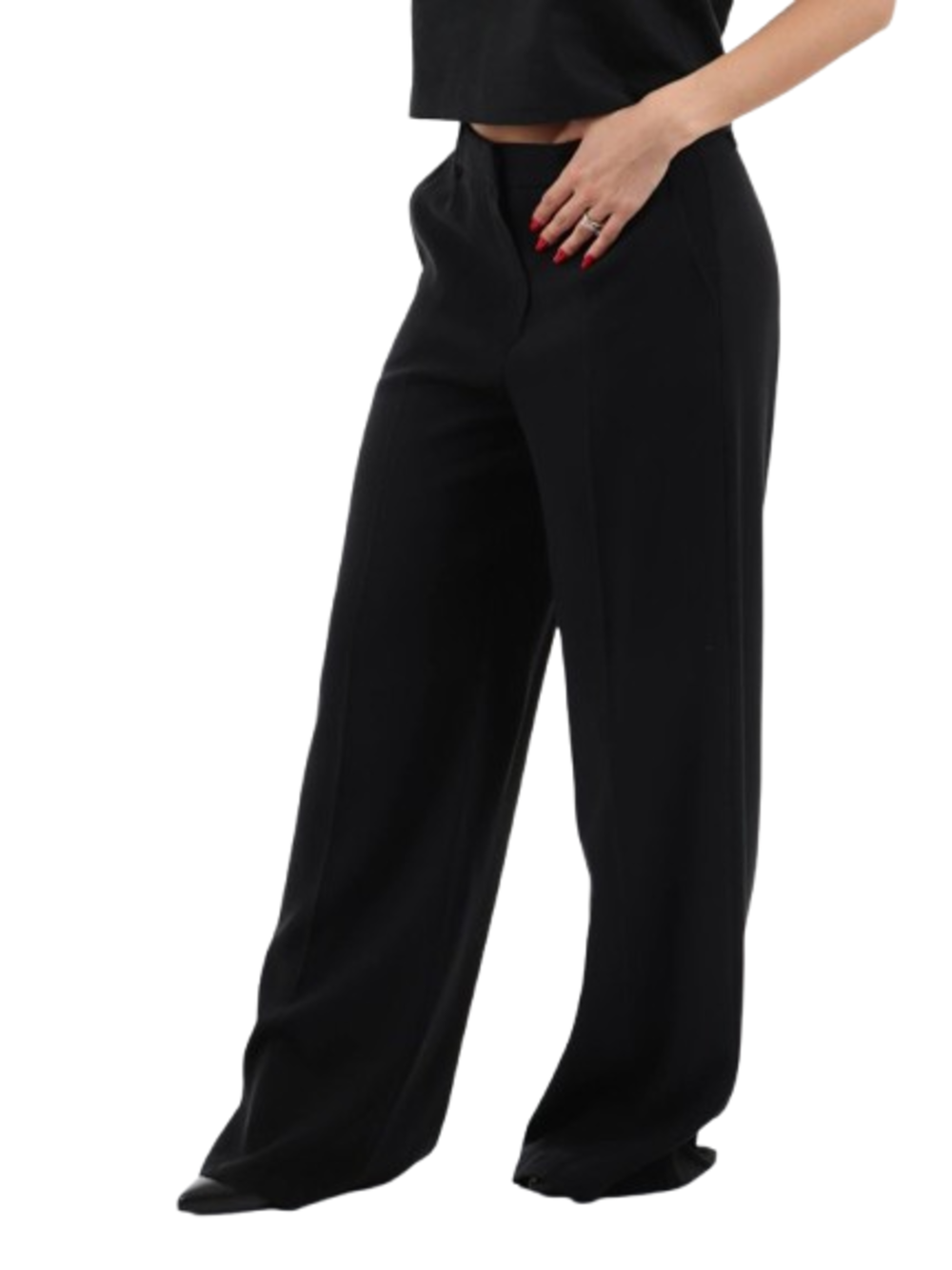 CHORAL Pantalone Donna Mod. PE26235 AR NERO Nero