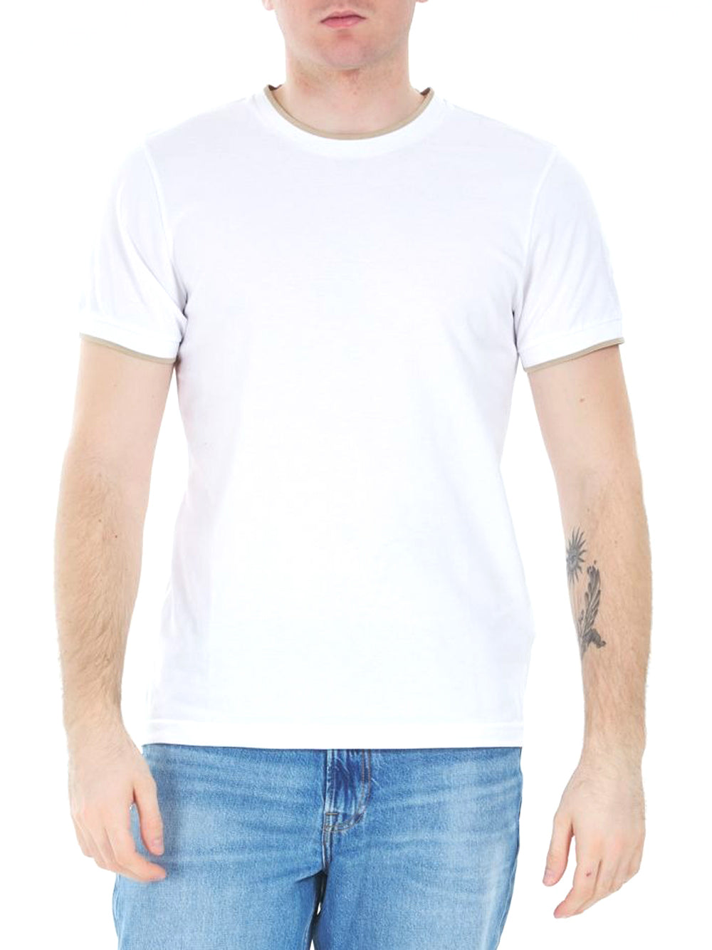 Colmar T-shirt Uomo Mod. 7506R 4SH 01 Bianco