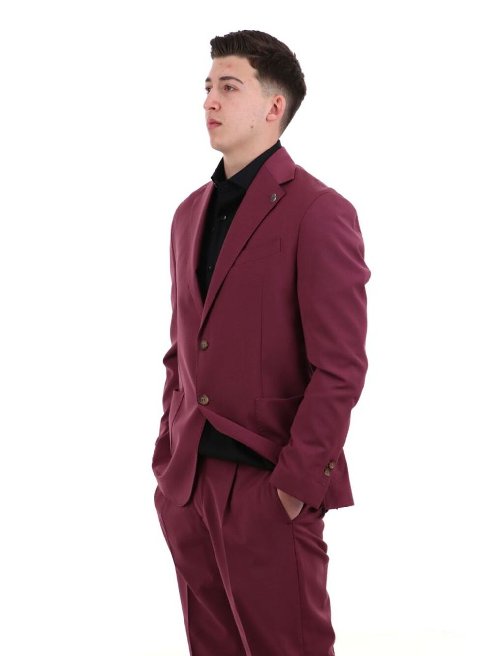 DANIELE ALESSANDRINI Giacca Uomo Mod. DUGM0006 PL0072 5003 Bordeau
