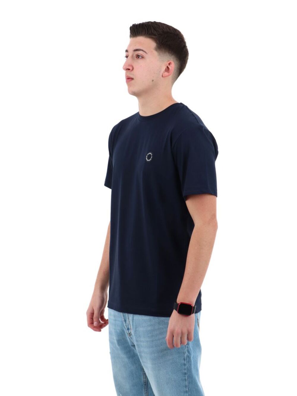 DANIELE ALESSANDRINI T-shirt Uomo Mod. DUTC0028 JCO0480 7000 Blu