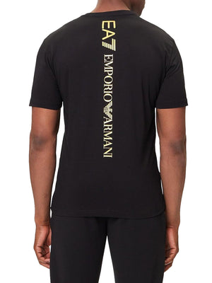 Ea7 Emporio Armani T-shirt Uomo Mod. 7M000567 AF10375 MC004 Nero