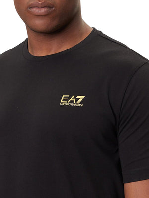 Ea7 Emporio Armani T-shirt Uomo Mod. 7M000567 AF10375 MC004 Nero