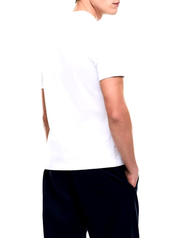 Ea7 Emporio Armani T-shirt Uomo Mod. 7M001307 AF10375 U0002 Bianco