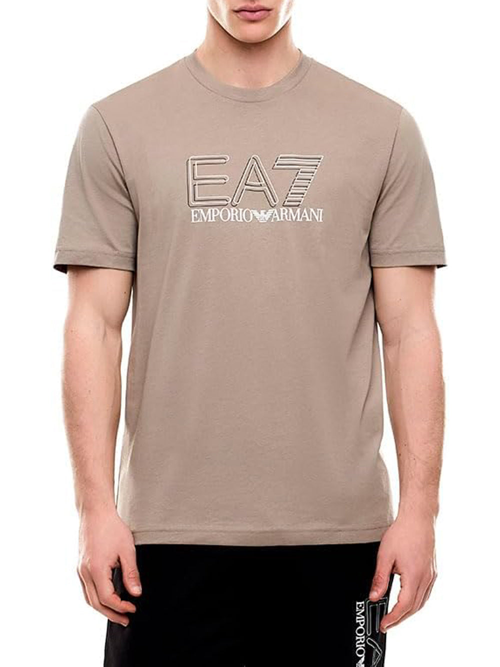 Ea7 Emporio Armani T-shirt Uomo Mod. 7M001307 AF10375 U6167 Beige