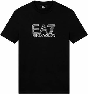 Ea7 Emporio Armani T-shirt Uomo Mod. 7M001307 AF10375 UC001 Nero