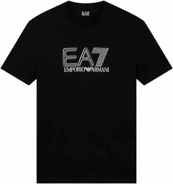 Ea7 Emporio Armani T-shirt Uomo Mod. 7M001307 AF10375 UC001 Nero