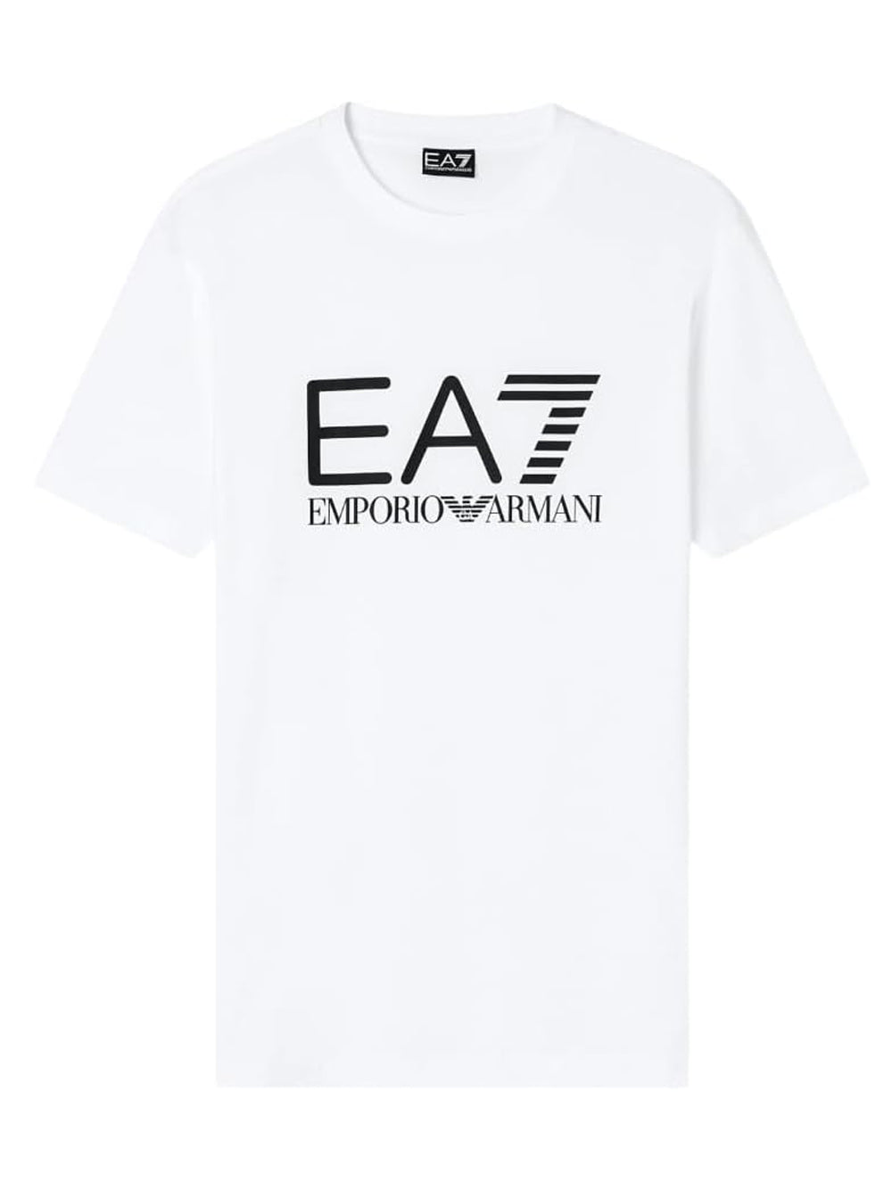 Ea7 Emporio Armani T-shirt Uomo Mod. 7M001412 AF22264 U0002 Bianco
