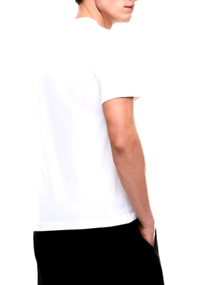 Ea7 Emporio Armani T-shirt Uomo Mod. 7M001412 AF22264 U0002 Bianco