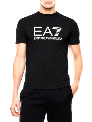 Ea7 Emporio Armani T-shirt Uomo Mod. 7M001412 AF22264 UC001 Nero