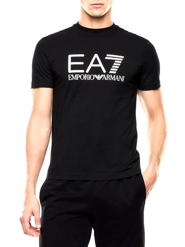 Ea7 Emporio Armani T-shirt Uomo Mod. 7M001412 AF22264 UC001 Nero