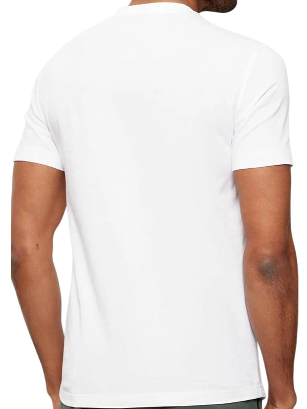 Ea7 Emporio Armani T-shirt Uomo Mod. 7M001412 AF2264 MZ213 Bianco