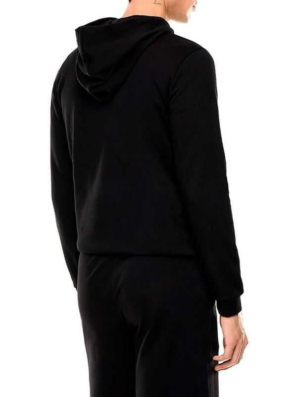Ea7 Emporio Armani Felpa Zip Uomo Mod. 7M001413 AF22266 MC004 Nero