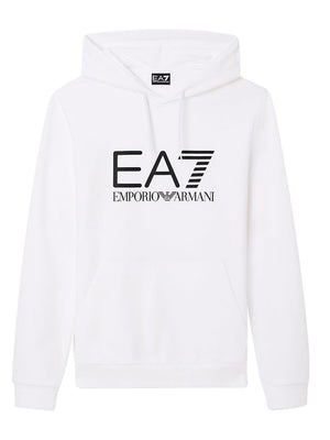 Ea7 Emporio Armani Felpa Zip Uomo Mod. 7M001413 AF22266 U0002 Bianco