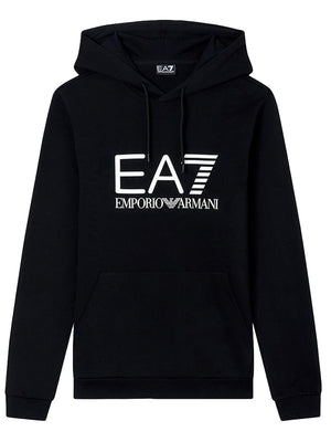Ea7 Emporio Armani Felpa Zip Uomo Mod. 7M001413 AF22266 UC001 Nero