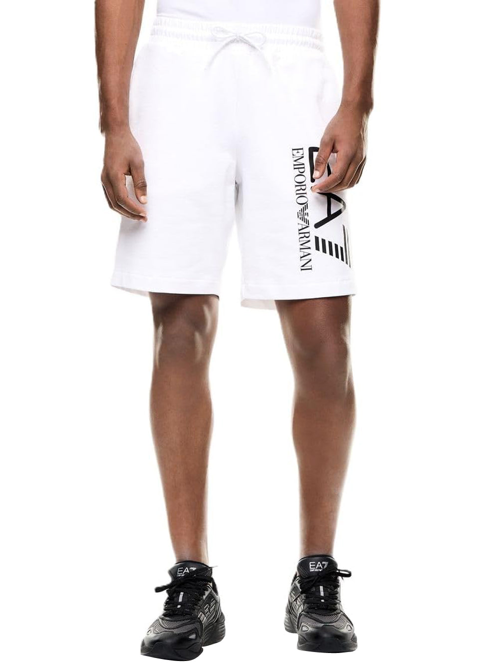 Ea7 Emporio Armani Bermuda Uomo Mod. 7M001414 AF22266 u0002 Bianco