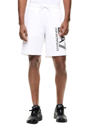 Ea7 Emporio Armani Bermuda Uomo Mod. 7M001414 AF22266 u0002 Bianco