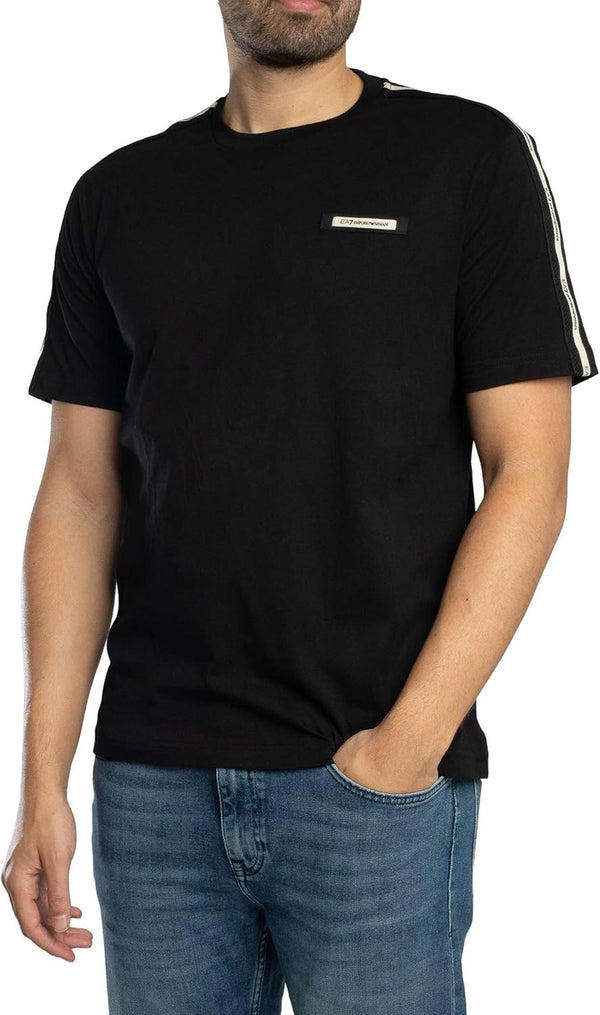 Ea7 Emporio Armani T-shirt Uomo Mod. 7M001476 AF10375 UC001 Nero