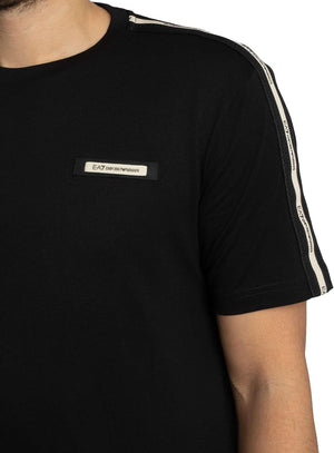 Ea7 Emporio Armani T-shirt Uomo Mod. 7M001476 AF10375 UC001 Nero
