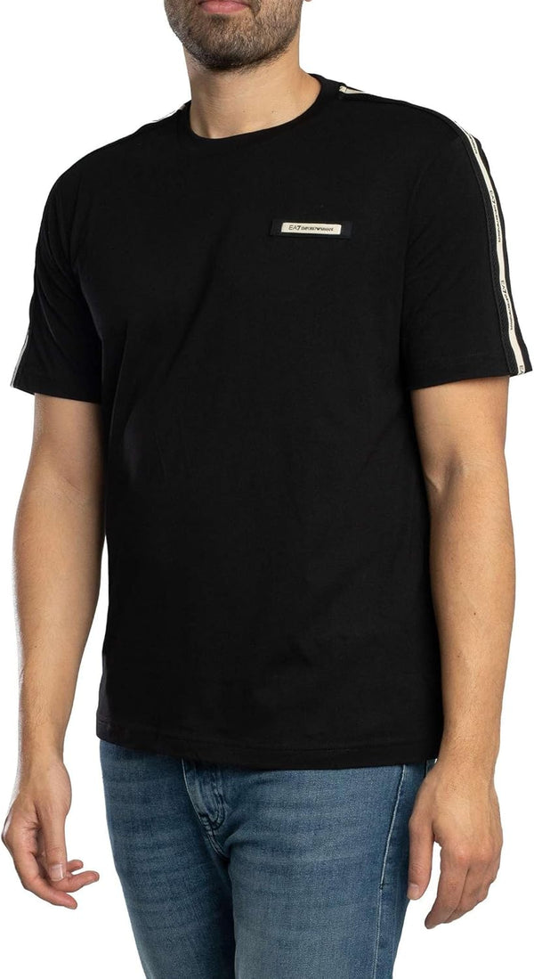 Ea7 Emporio Armani T-shirt Uomo Mod. 7M001476 AF10375 UC001 Nero