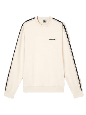 Ea7 Emporio Armani Felpa Girocollo Uomo Mod. 7M001478 AF12660 U1088 Beige