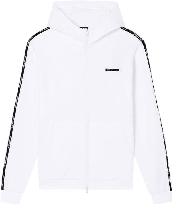Ea7 Emporio Armani Felpa cappuccio Uomo Mod. 7M001480 AF12660 U0002 Bianco