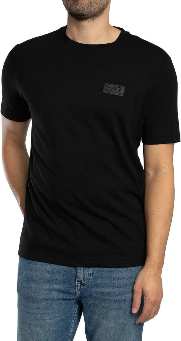 Ea7 Emporio Armani T-shirt Uomo Mod. 7M001487 AF17789 UC001 Nero