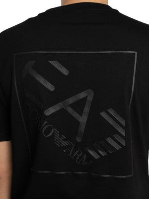 Ea7 Emporio Armani T-shirt Uomo Mod. 7M001487 AF17789 UC001 Nero