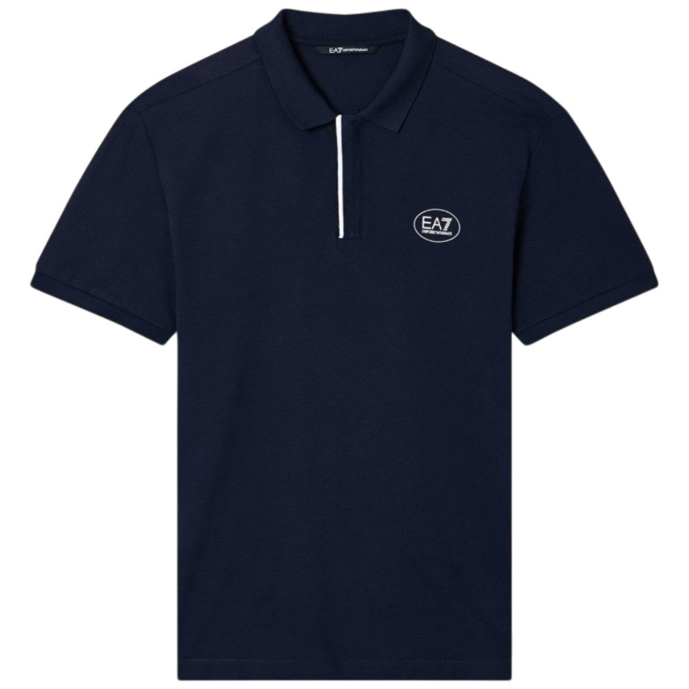 Ea7 Emporio Armani Polo Manica Corta Uomo Mod. 7M001539 AF13511 UB102 Blu