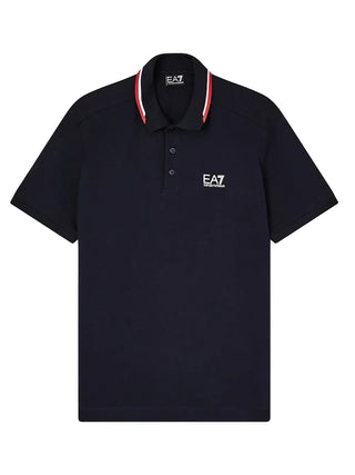 Ea7 Emporio Armani Polo Manica Corta Uomo Mod. 7M001604 AF13511 UB102 Blu