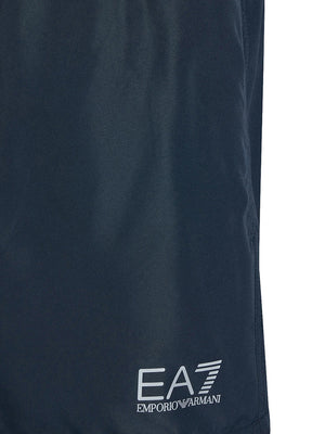 Ea7 Emporio Armani Short Mare Uomo Mod. 7M001677 AF13019 MB010 Blu
